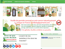 Tablet Screenshot of insectebio.com